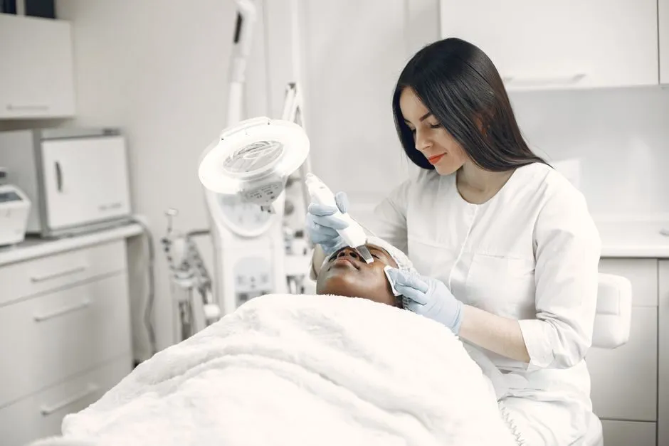 Góc chăm sóc da mặt chuyên sâu trong spa
