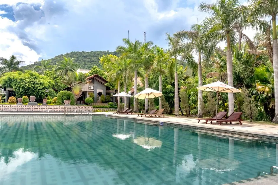 Không gian spa ngoài trời gần gũi thiên nhiên