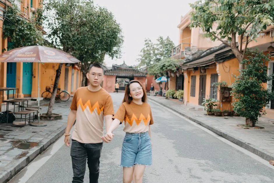 Hình ảnh thời trang đẹp phối đồ đôi hài hòa